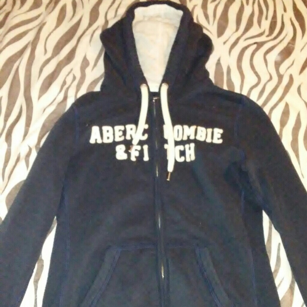 Abercrombie zip up hoodie.